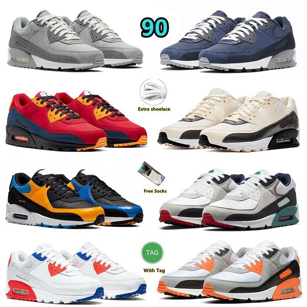 

mens womens running shoes 90 light smoke grey london obsidian pale ivory shanghai swingman total orange ultramarine trainer sneaker 90s outd