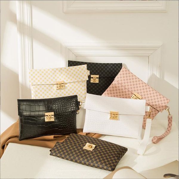 

jacquard handbag foreign trade briefcase women's fashion simple mobile phone bag