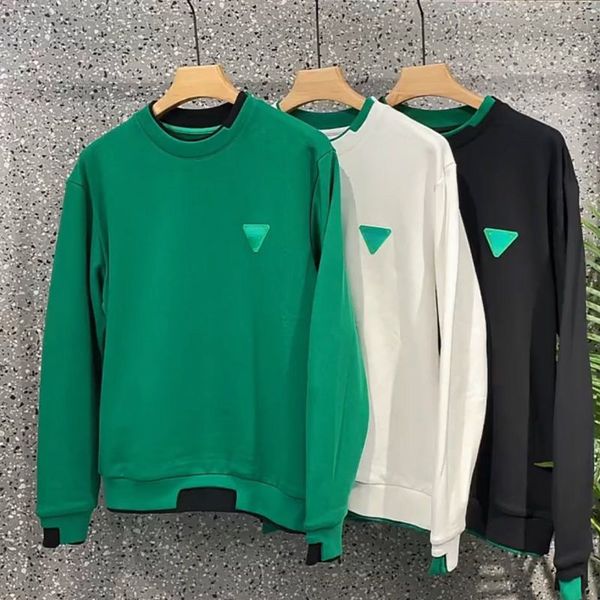 

Designer Sweater Men Hoodie Cotton Sweatshirt Double Layer Long Sleeve tshirt women hoody, White