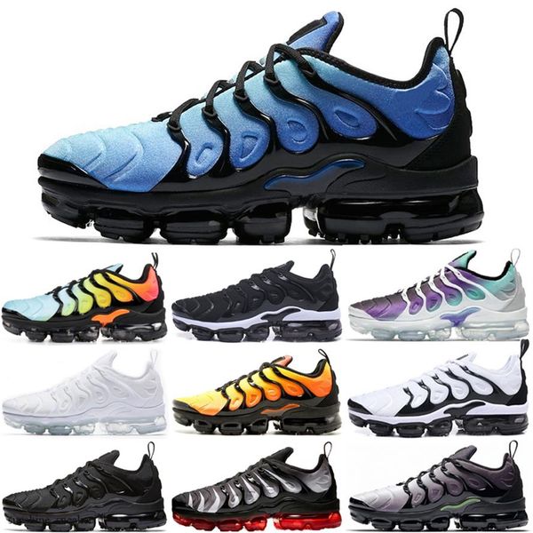 

discount 2020 tn shoe original mens tn sports shoes tn plus chaussures requin fashion breathable mesh casual sneaker231k, Black;brown