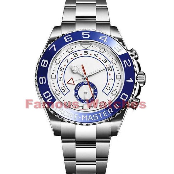 

2020 men's designer watch 44mm automatic movement luxury mechanical mens stainless steel watches sapphire glass yacht wristwa245z, Slivery;brown
