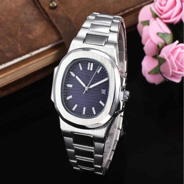 

watches mens watch automatic watches male watch stainless steel clock factory direct328b, Slivery;brown