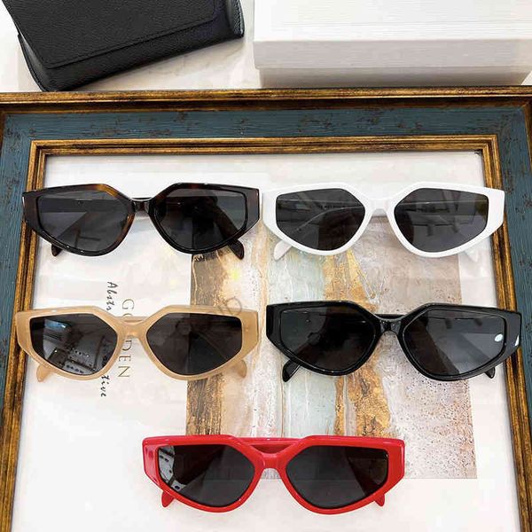 

sunglasses new irregular frame sunglass female eyewear luxury designer popular women travelling sun shades glasse 40531u, White;black