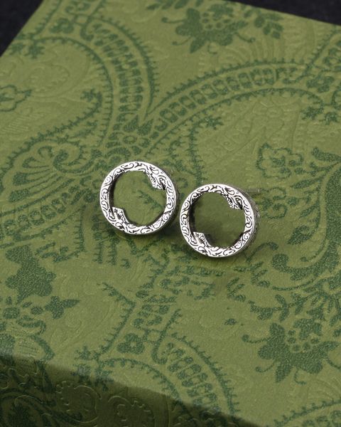 

fashion stud earrings ladies designer earrings luxury jewelry, Golden;silver