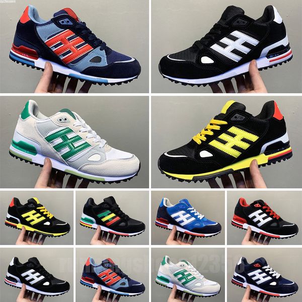 

2022 wholesale zx750 sneakers shoes for men and women athletic breathable size 36-46, Black;brown