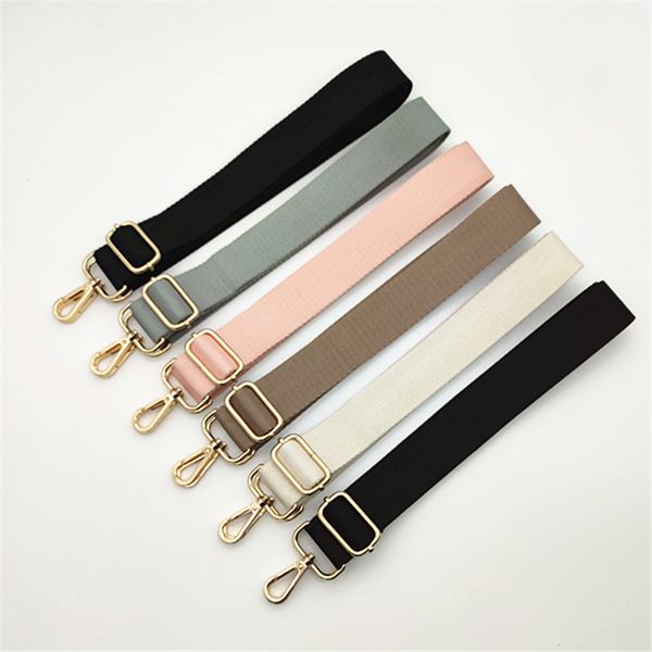 

shoulder bag strap cotton fashion wide replacement strap for bags nylon woman messenger accessories, Black