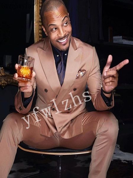 

handsome satin jacket men suits groom tuxedos groomsmen wedding prom man blazer color optional 05, Black;gray