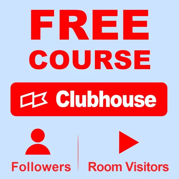 

course- how to grow clubhouse followers / room visitors1-5 days-100% guaranteed success-join our zoom meeting live course every thursday