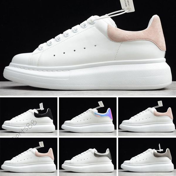 

2021 luxurys designers shoe alex increased casual sole sneakers white fashion platform women men sports size 36-44 mc243j, Black;brown