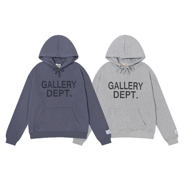 

hoodie designer gallerydepts fashion brand letter printed terry men's and women's high street coat trend hoodies, Black