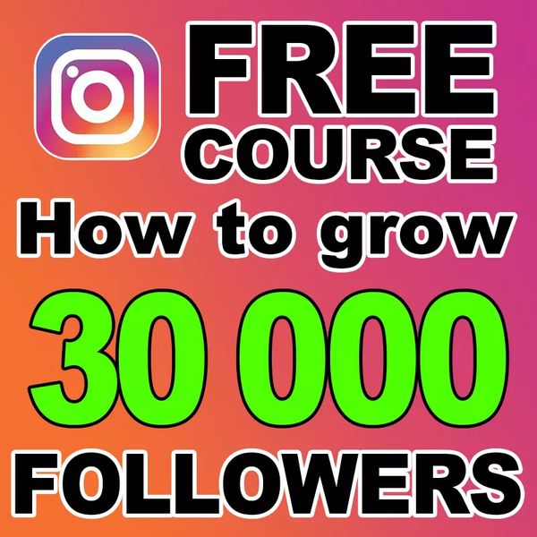 

course- how to grow 30 000 instagram followers 1-5 days-100% guaranteed success-join our zoom meeting live course every thursday