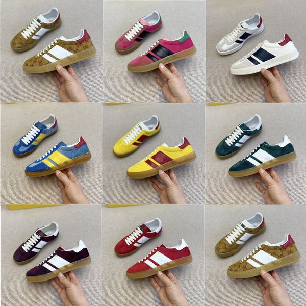 

designer men women low help casual shoes mens sneakers old yellow flower liquor red womens outdoor training shoes 35-44, Black