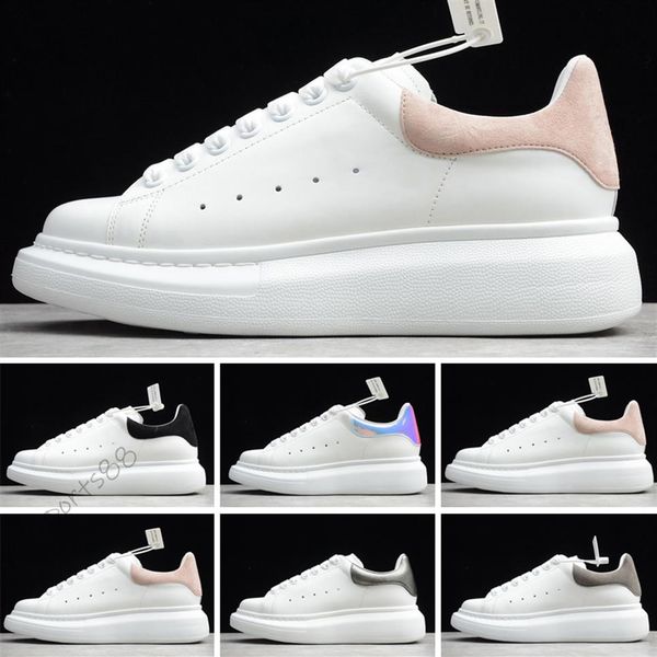 

2021 luxurys designers shoe alex increased casual sole sneakers white fashion platform women men sports size 36-44 mc220g, Black;brown