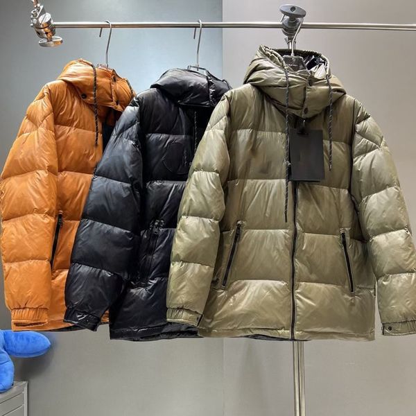 

mens stylist down jacket parka hooded winter coat men women overcoat thick jacket outerwear causal hip hop streetwear size s-2xl jk2123, Black