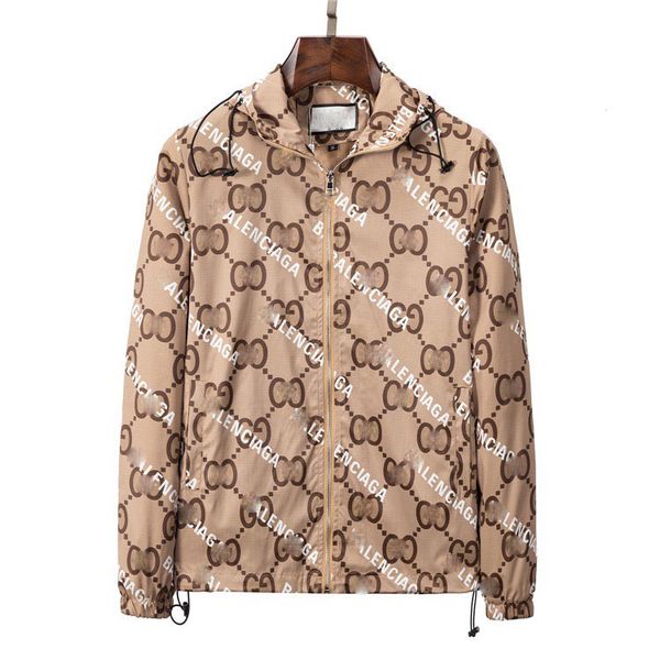 

2022 fashion mens designer jacket coat caps winter autumn baseball slim stylist men women windbreaker outerwear zipper hoodies jackets coats, Black;brown