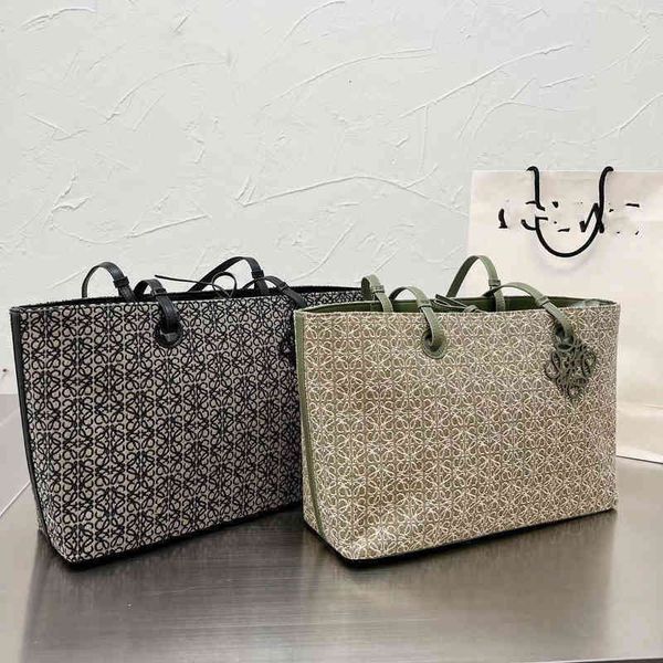 

bag loewss 2022 totes women designer handbags 2-color size embroidered bags em