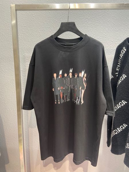 

men's plus tees & polos round neck embroidered and printed polar style summer wear with street pure cotton 1we, Black;brown