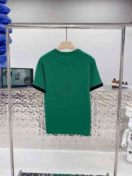 

fshion t shirt bv's designer shirts bottega ven gift box edition premium 2022 new bv triangle label versatile fashion casual net red sh, White;black