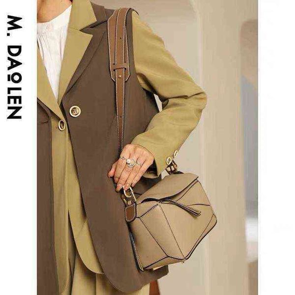 

designer handbag women loewss's bags 2022 fashion boston versatile geometric l