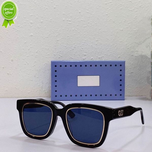 

designer sunglasses 2022 new lens male sunglass retro glass for men size, White;black