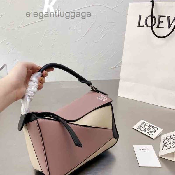 

evening bags shoulder bag designer women loews bags handbag 2022 puzzless cowhide leather color geometric puzzles portable messenger one cap