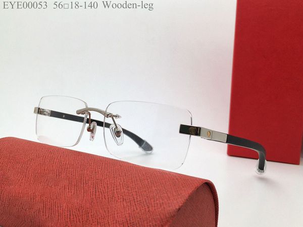 

men and women eye glasses frames eyeglasses frame clear lens mens womens 00053 latest random box, Silver