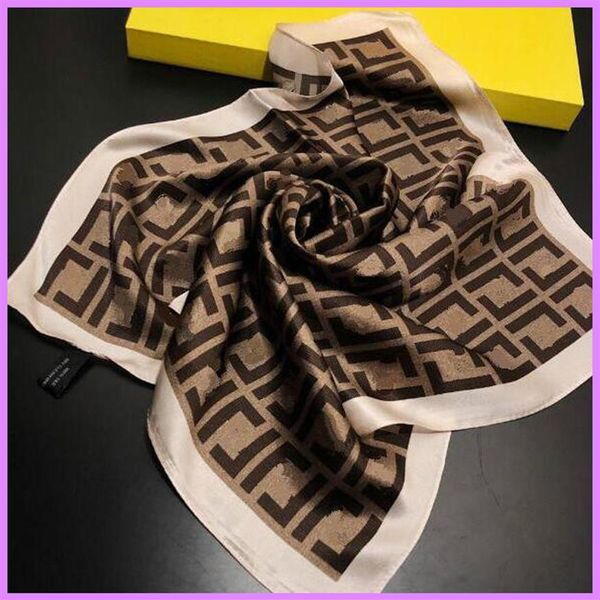 

r women silk scarf fashion letter headband scarves brand small scarf variable headscarf accessories activity gift d293z, Blue;gray