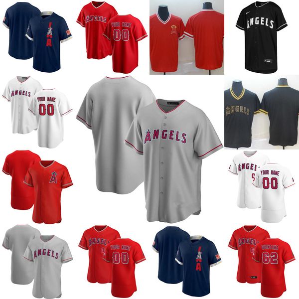 

baseball jerseys custom jersey mens women youth los angeles''angels''21 mike mayers 5 albert pujols 62 jose quintana 43, Blue;black