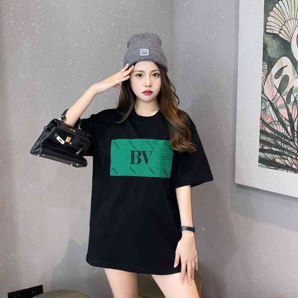 

shirt man's t bv's designer shirts bottega classic brand venet bv early spring new short sleeve t-shirt classic concave convex fab, White;black