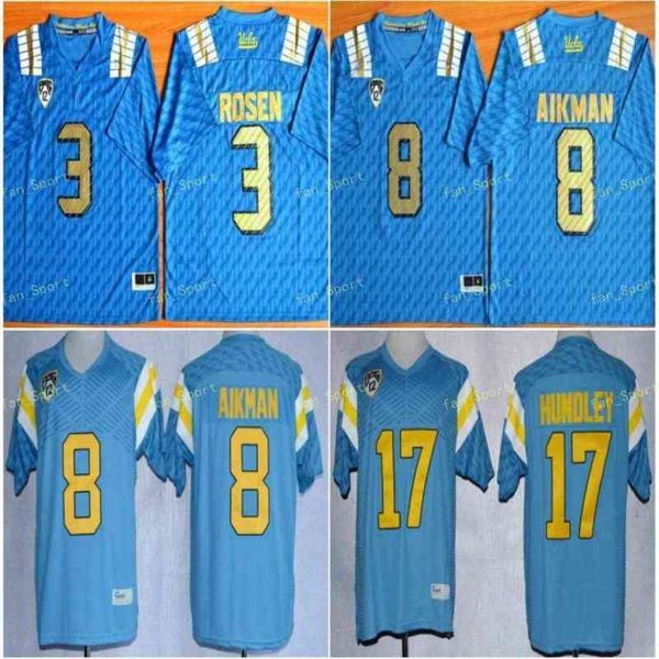

american college football wear ucla bruins 3 josh rosen college football jerseys 3 josh rosen 17 brett hundley university stitched football, Black
