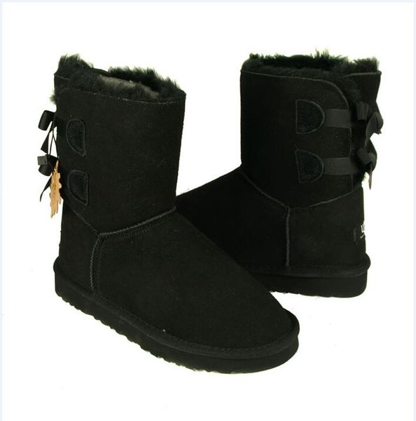 

designer women snow boots triple black chestnut purple pink navy grey fashion classic ankle short boot womens ladies girls booties winter sh