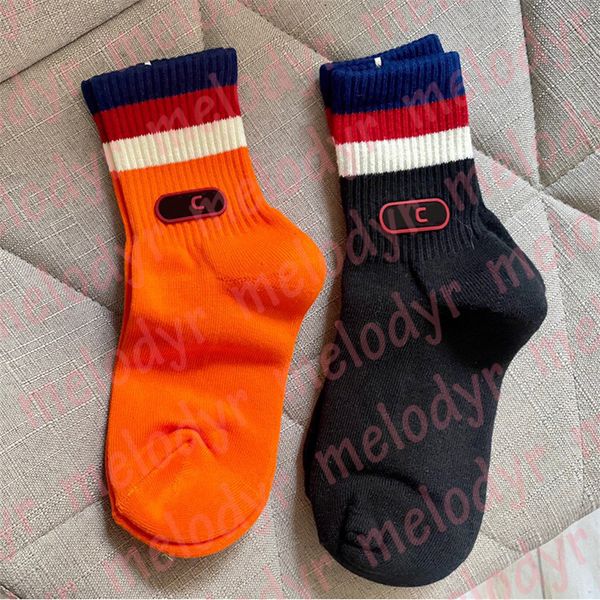 

womens sport socks contrast color stocking home clothing letter print long socks high elastic breathable stockings, Blue;gray