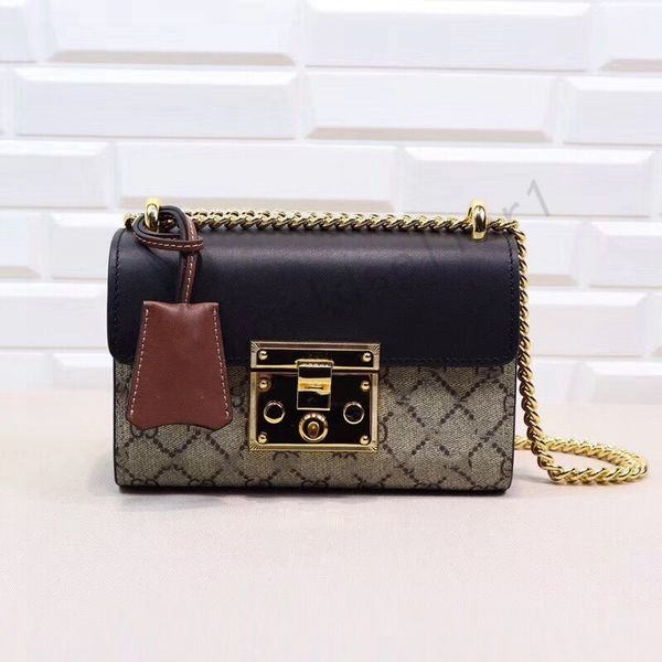 

designer padlock shoulder bags flap bag crossbody luxury canvas genuine leather womens beige fashion totes bags
