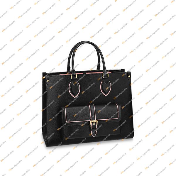 

ladies fashion designe luxury onthego tote shoulder bags shopping bag handbag composite bags 5a m46154 purse pouch