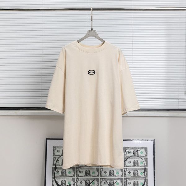 

men's plus tees & polos round neck embroidered and printed polar style summer wear with street pure cotton 2t6, Black;brown