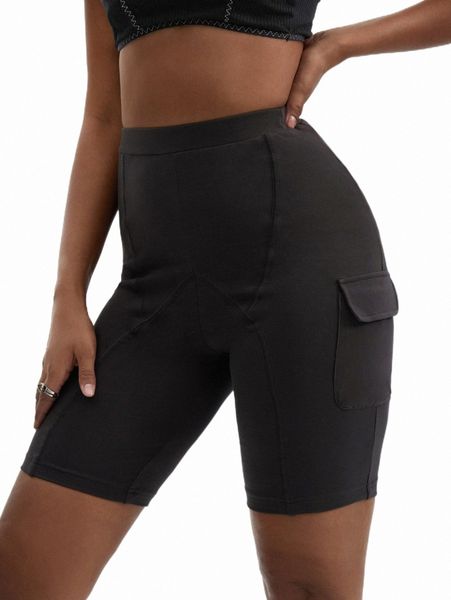 

women's shorts x talia nichelle flap pocket solid shorts z7lo#, White;black