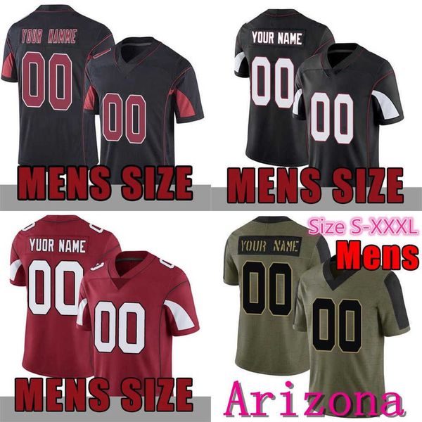 

custom cardiinals college football jersey j.j. watt hopkins kyler murray larry fitzgerald budda baker tillman zaven collins chandler jones d, Black