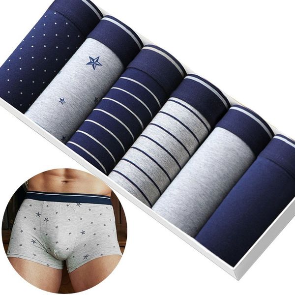

underpants men boxershort fashion man male panty printing s 's underwear panties for 220830, Black;white
