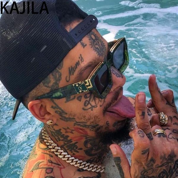 

gradient square sunglasses men new arrival 2020 super quality vintage women glasses for man whole gafas de sol hombre 86229282b, White;black