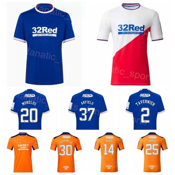 

club glasgow rangers soccer 8 ryan jack jerseys 2022 2023 fc 17 rabbi matondo 20 alfredo morelos 2 james tavernier 6 connor goldson football, Black;yellow