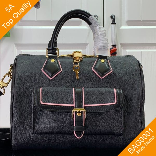 

shoulder bags pillow bags speedy women embossed crossbody multi pochette accessoires m20852 canvas soft double hand lock shoulderbags zipper