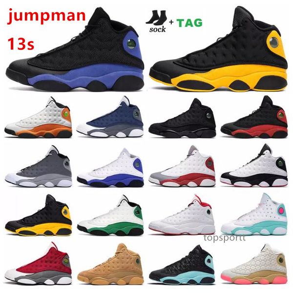 

jumpman mens basketball shoes 13s navy del 13 retro sol french blue jumpman black cat hyper roya court purple flint starfish sports sneakers
