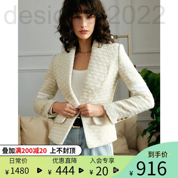 

women's hoodies & sweatshirts designer pig pig ding laoke enters the fragrant grandma green fruit collar a button stitched tweed suit c, Black