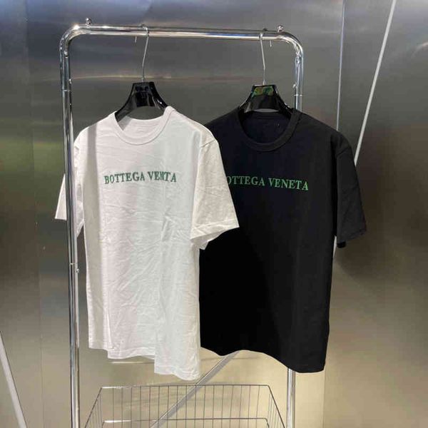 

designer t shirts bv's high level bottega ven bv simple cotton men's t-shirt high level luxury clothes loose casual star, White;black