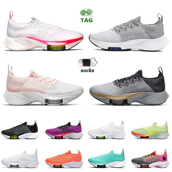 

tempo next% fly knit men running shoes sneakers black white pink barely volt university red grey blue hyper violet turquoise platform zooms