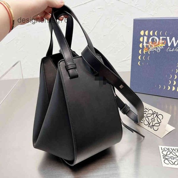 

designer handbag loews s bag 2022 women hammock bucket cowhide solid mini tren