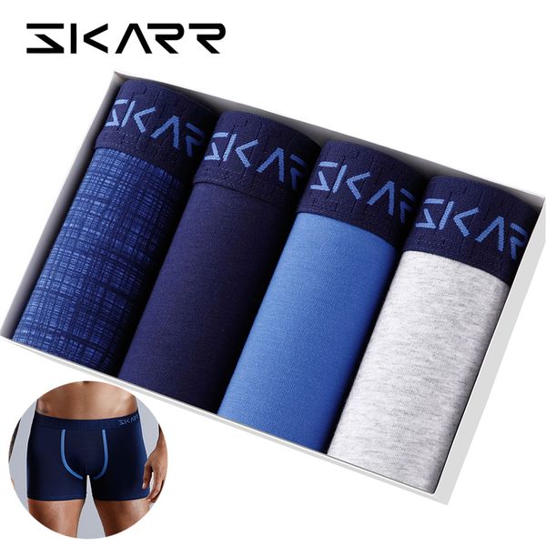 

underpants men's panties set boxers cotton for man undrewear brand male boxershorts wholesale underwear mens boxer shorts 220830, Black;white