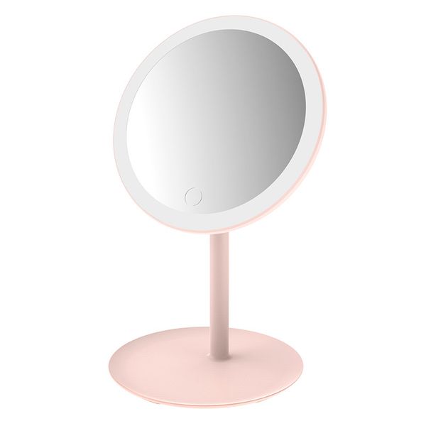 

fashion led compact mirrors 3 light intelligent deskmakeup mirror usb charging
