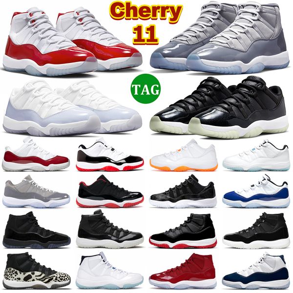 

basketball 11 shoes men 11s cherry cool grey bred concord jubilee 25th anniversary low 72-10 pure violet mens women outdoor trainers sports