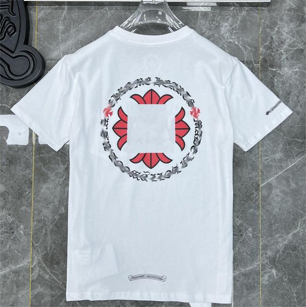 

fashion luxury mens t shirts brand men tees trendy brand cross designer tshirts summer loose women shirt classic man hip hop sweater, White;black